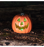 Decorazione di Halloween Zucca lampeggiante (16cm)