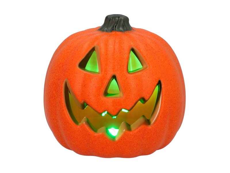 Blinking pumpkin (20 cm) Halloween decoration