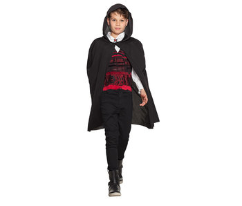 Mantello Dusk nero per bambini (115cm)