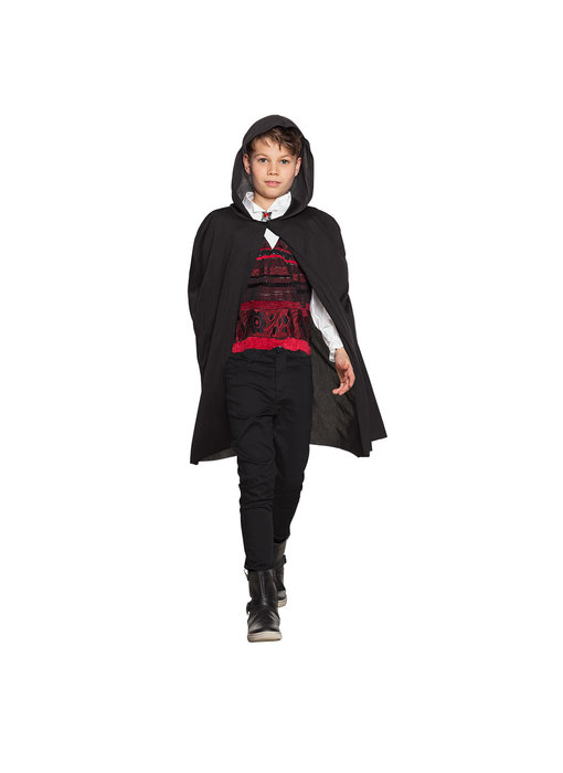 Mantello Dusk nero per bambini (115cm)