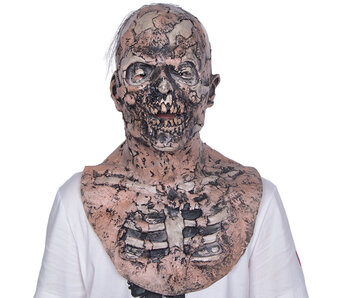 Maschera zombie con pettorina (Walking Dead)