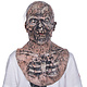 Masque de zombie avec pièce de poitrine (Walking Dead)
