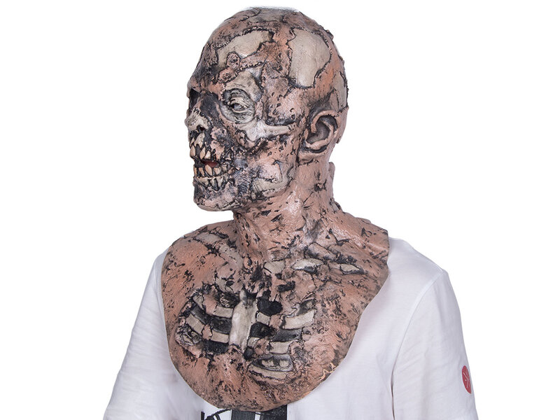 Zombie mask with chest piece (Walking Dead)