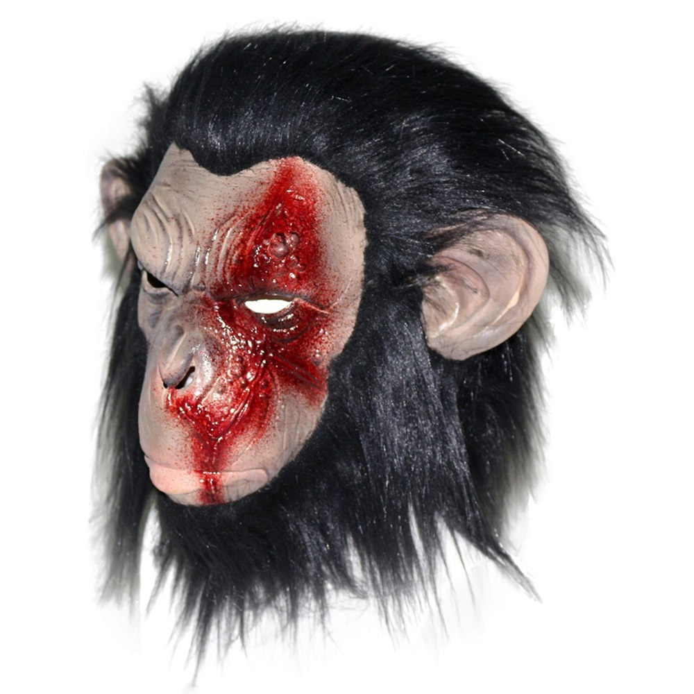 Maschera Scimmia Cesare Pianeta delle Scimmie King Kong Re Scimmia -   Italia