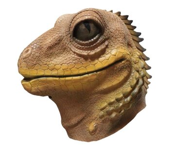 Lizard mask (brown reptile) 'iguana'