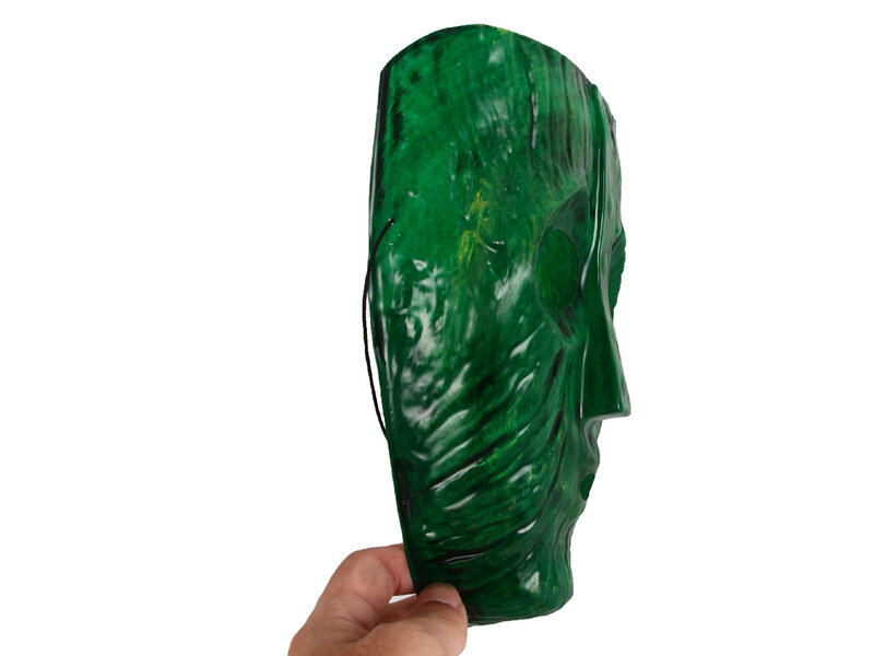 Groen houten Jade masker (The Mask)