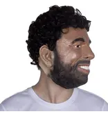 Mohamed Salah mask (Arabian man mask with beard)