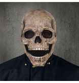 Skull mask with moving jaw (small size)