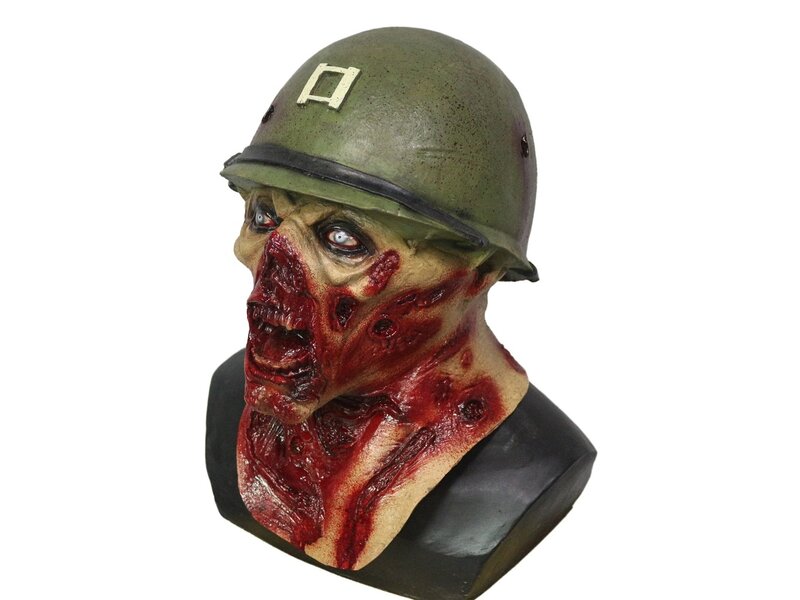 Zombie masker (Amerikaanse soldaat)