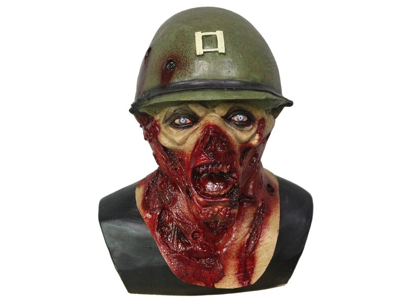 Zombie Maske (amerikanischer Soldat)