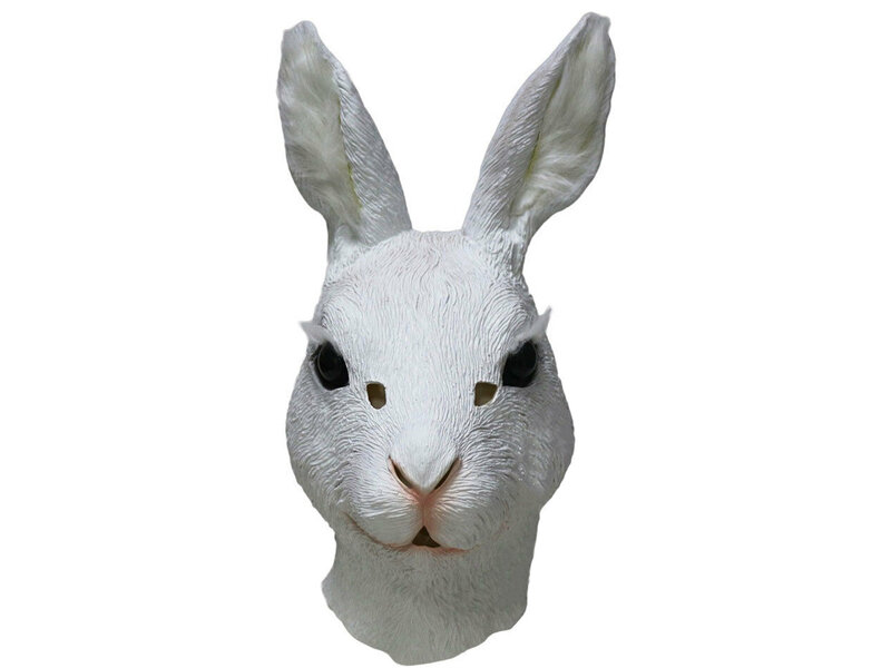 Rabbit mask (white)