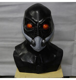 Alien masker 'The Invader' (zwart)