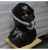 Alien masker 'The Invader' (zwart)