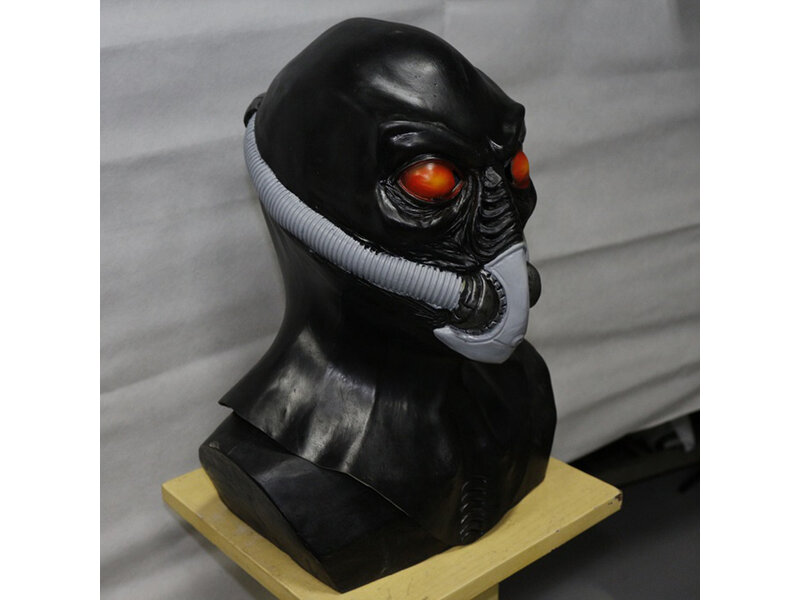 Alien mask 'The Invader' (black)