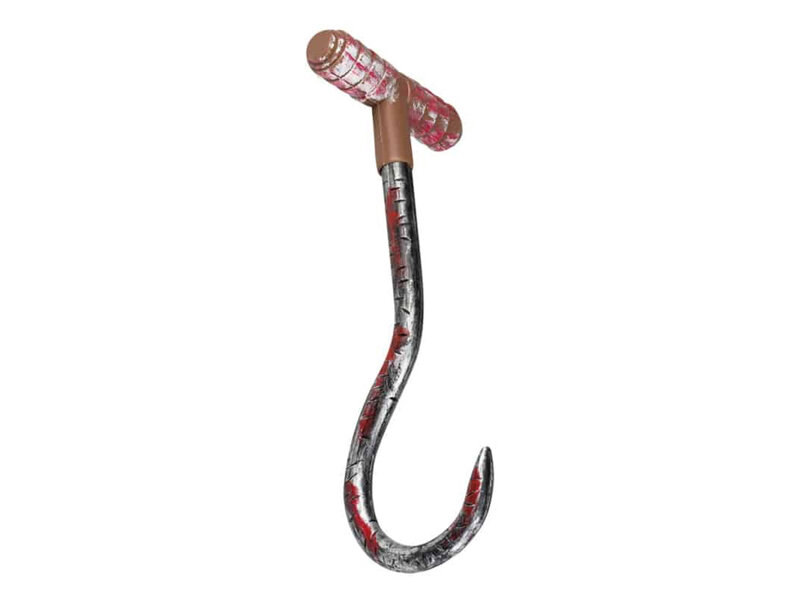 Meat hook (34 cm) Halloween accessory (horror fake weapon)