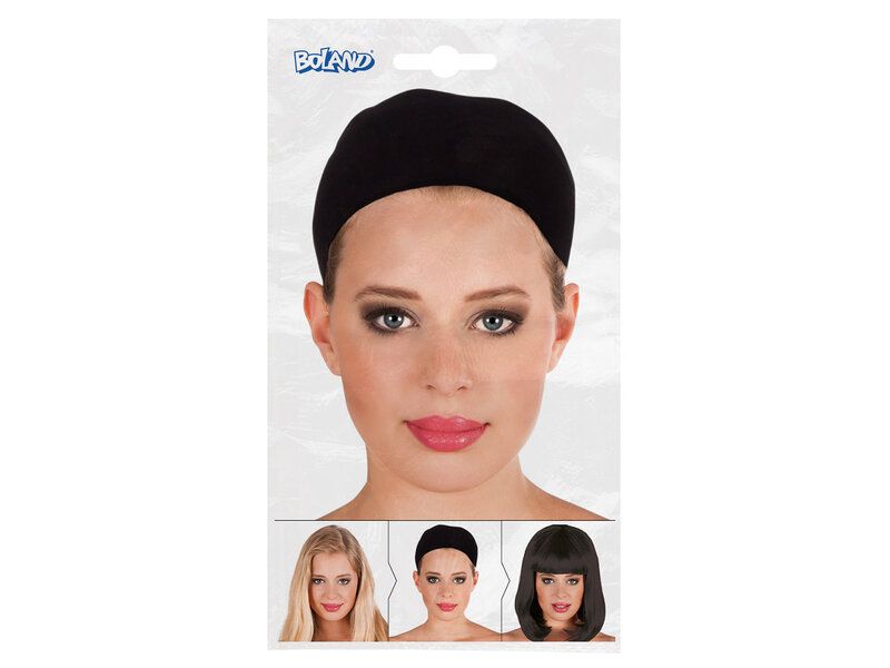 Hair net (black) for latex mask