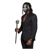 Scepter with skull (60 cm) Spectre James Bond accessory