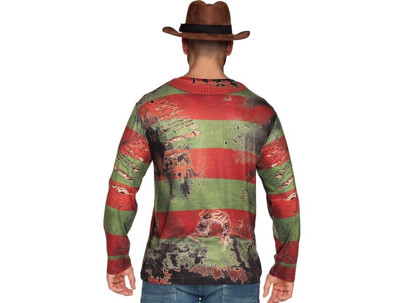 Freddy Krueger sweater/sweater (L) Nightmare on Elmstreet clothing