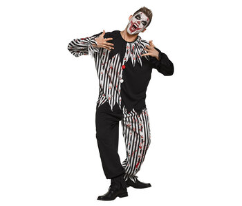 Clown costume Bloody Jester (adults)