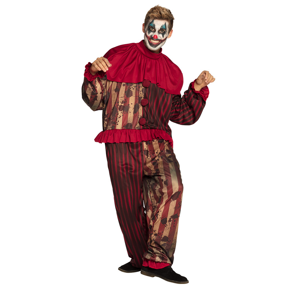 Killer Clown Costume | Available in size: 50/52, 54/56, 58/60 ...