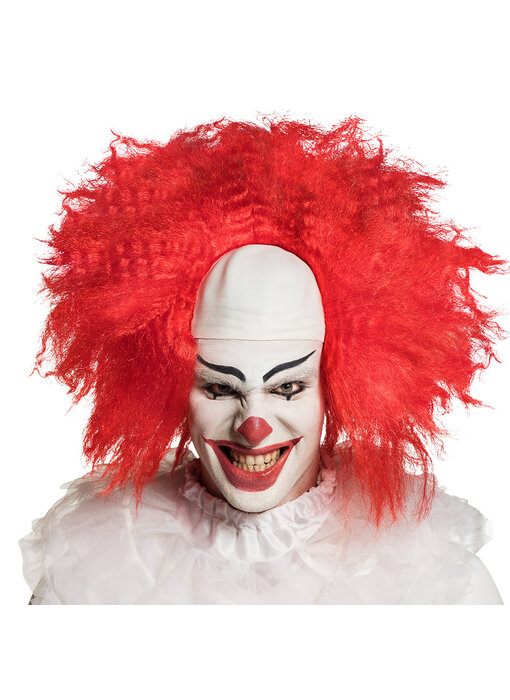Perruque de clown (rouge)