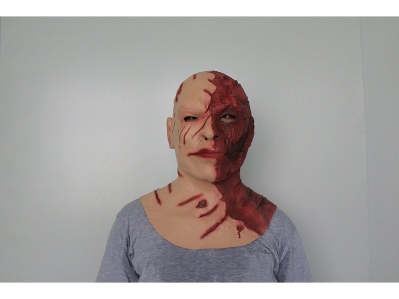 Horror masker (verbrande man / gevild gezicht)