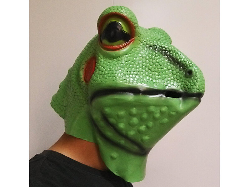 Frog mask (green)