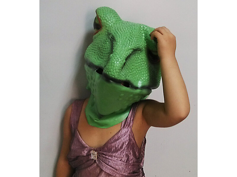 Frog mask (green)