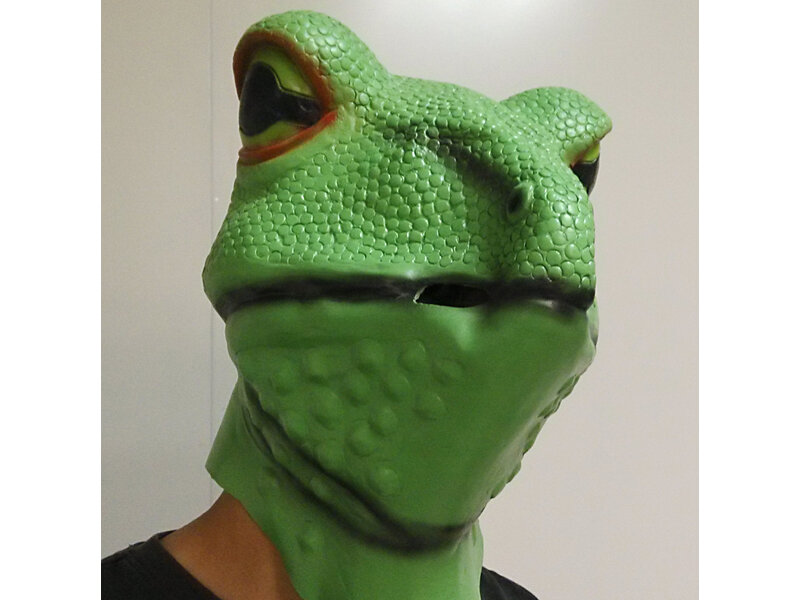 Maschera da Ranocchio (verde)