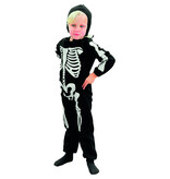 Costume per bambino 'Scheletro' (3-4 anni) Costume di Halloween