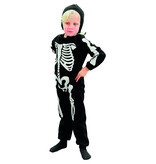 Kinderkostüm „Skelett“ (3-4 Jahre) Halloween-Kostüm
