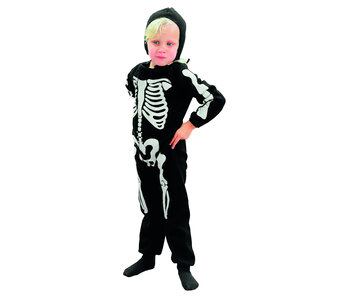 Costume bambino 'Scheletro' (3-4 anni)