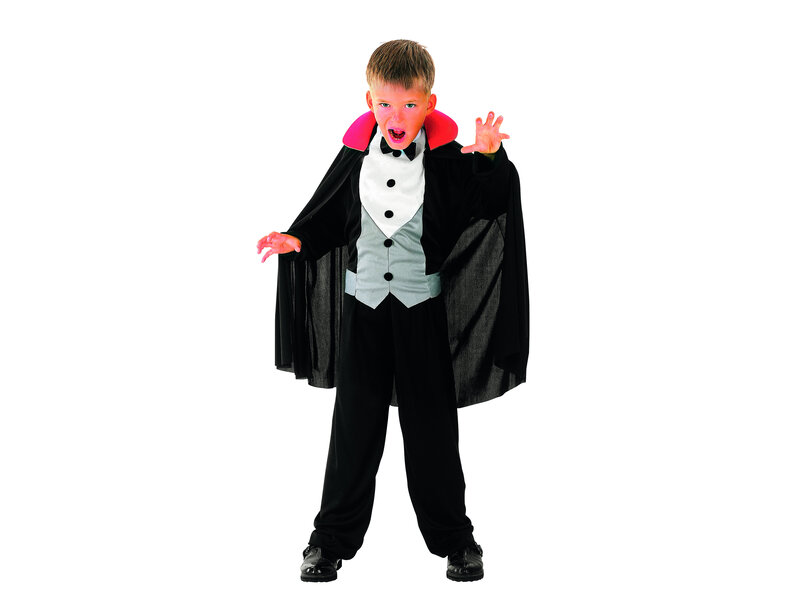 Costume bambino 'Vampiro' (4-5-6 anni) Halloween