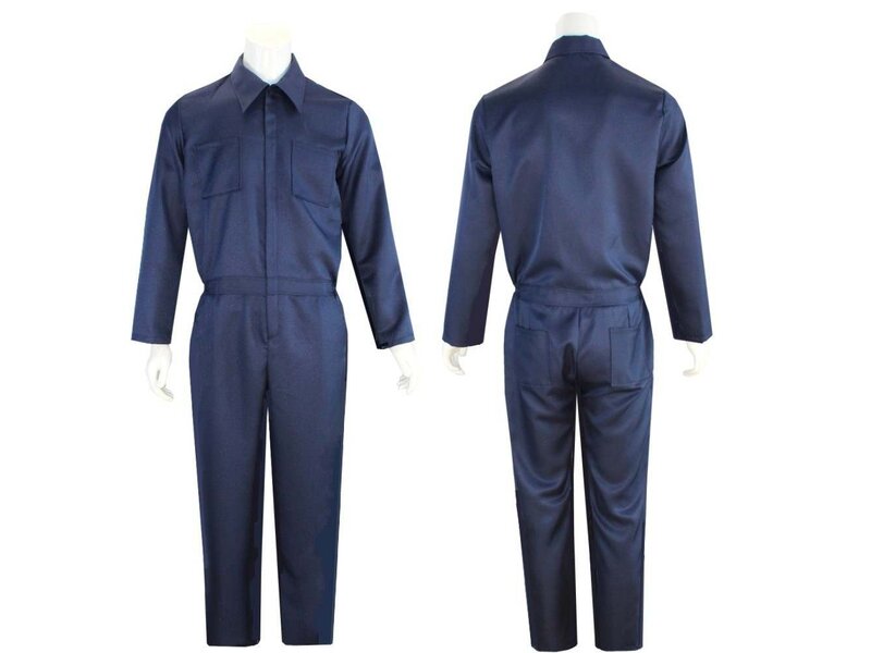 Costume d'Halloween Michael Myers / pull / combinaison (bleu)