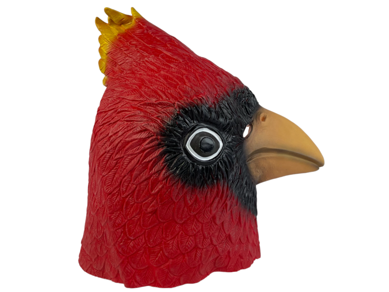 Bird mask 'Red Cardinal'