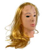 Vrouwenmasker (blond haar)