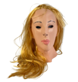 Vrouwenmasker (blond haar)