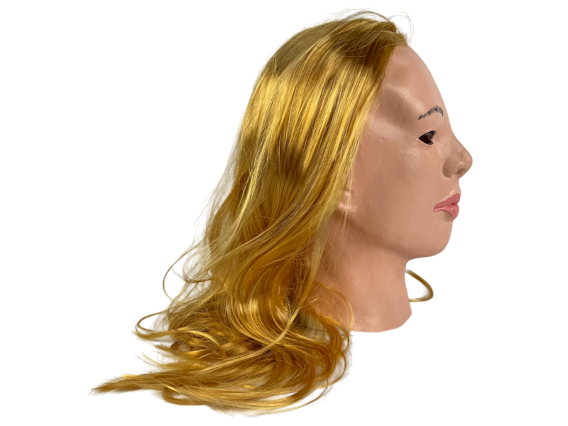 Vrouwenmasker (blond haar)