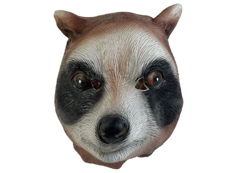 Raccoon mask (brown)