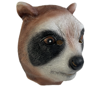 Raccoon mask (brown)