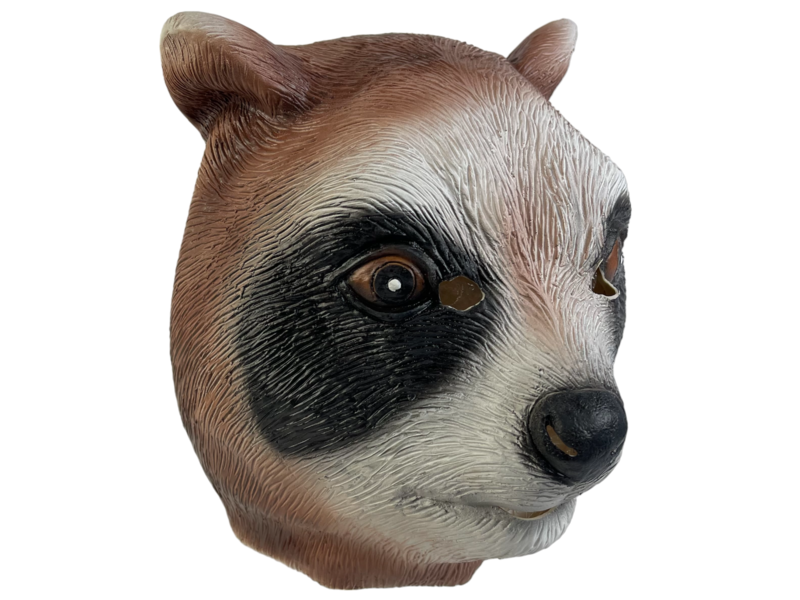 Raccoon mask (brown)