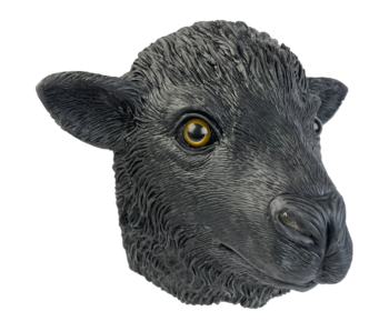 Sheep mask (black)