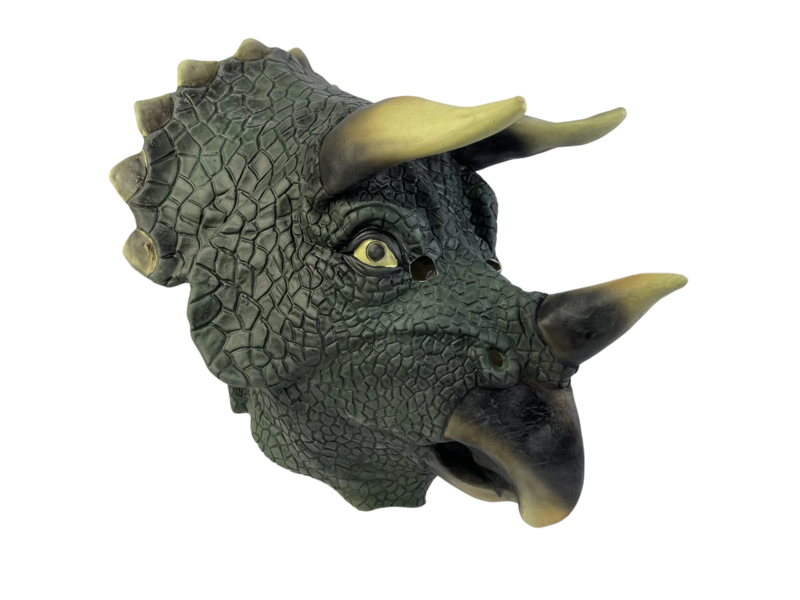 Dinosaur mask (Triceratops)