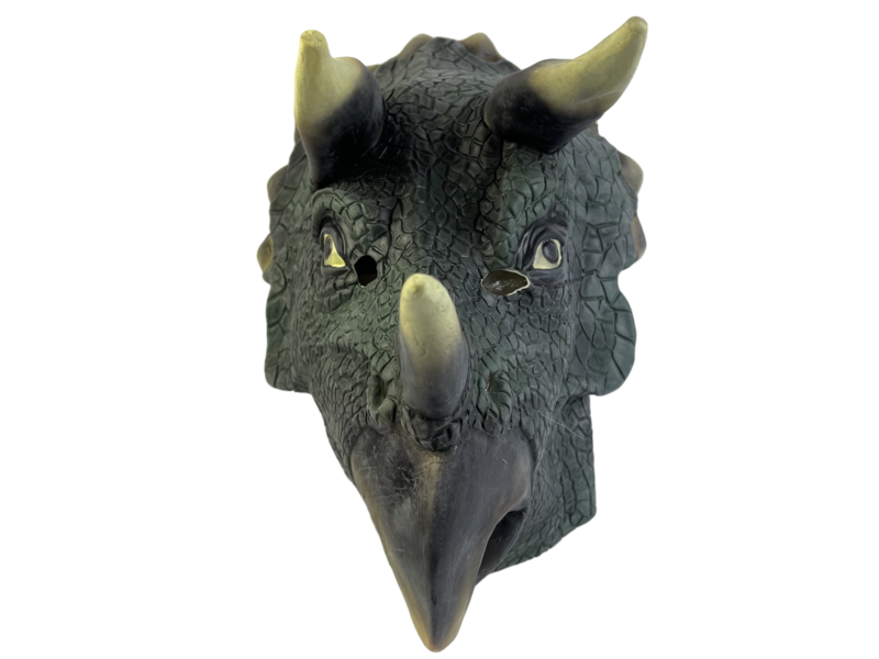 Dinosaur mask (Triceratops)