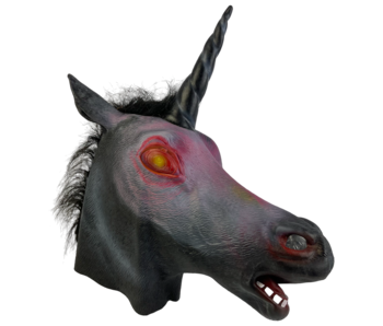 Eenhoorn masker (Duivelse unicorn)