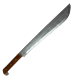 Machete (foam) realistisches, lebensechtes Filmattribut Requisitenzubehör  (58 cm)