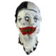 Horror clown masker (Siamese zwart witte jester)