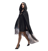 Plague Doctor cape (170 cm)  black