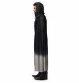 Dokter Pest cape (170 cm) zwart / grijs