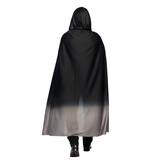 Dokter Pest cape (170 cm) zwart / grijs